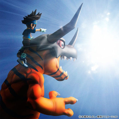 Digimon Adventure - Figur Greymon & Taichi Yagami , Precious G.E.M. Series PVC 25 cm (Repeat)
