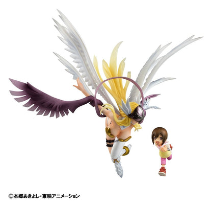 Digimon Adventure - Angewomon & Hikari Yagami, Precious G.E.M. Series PVC Statue 22 cm