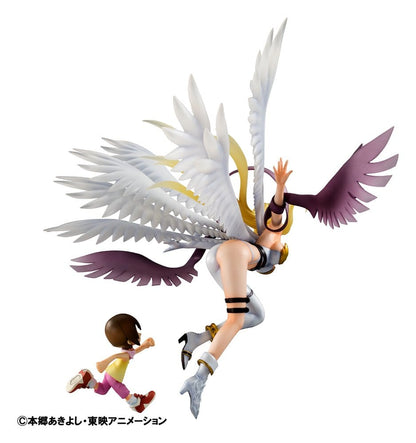 Digimon Adventure - Angewomon & Hikari Yagami, Precious G.E.M. Series PVC Statue 22 cm