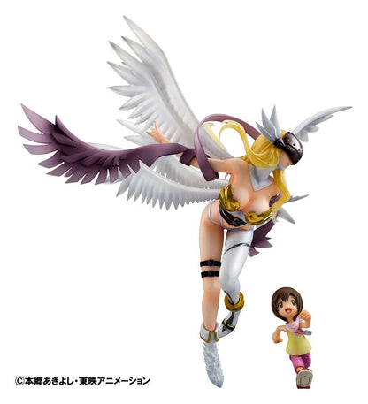 Digimon Adventure - Angewomon & Hikari Yagami, Precious G.E.M. Series PVC Statue 22 cm