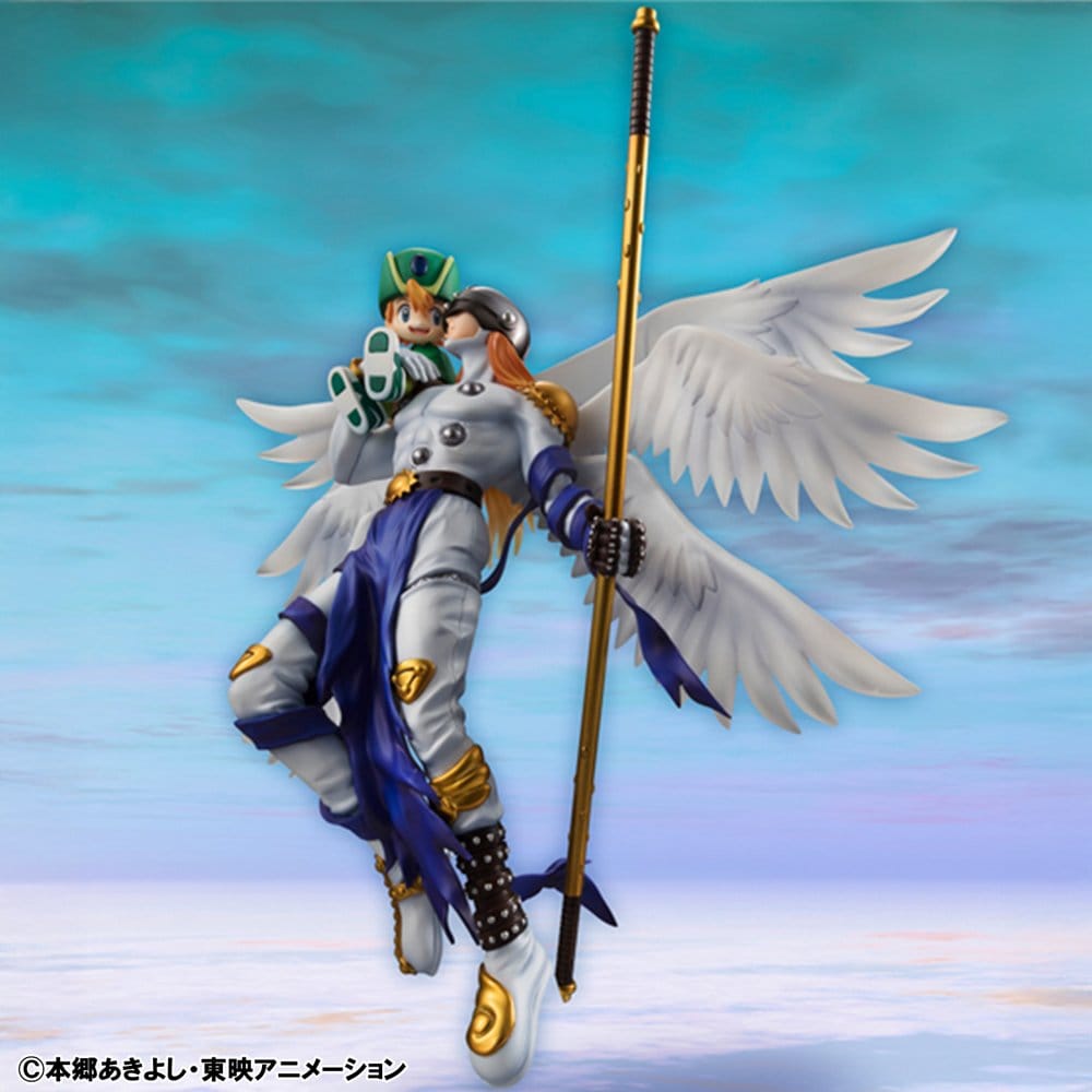 Digimon Adventure - Angemon & Takeru Takaishi, G.E.M. Series PVC-Figur 22 cm (Repeat)