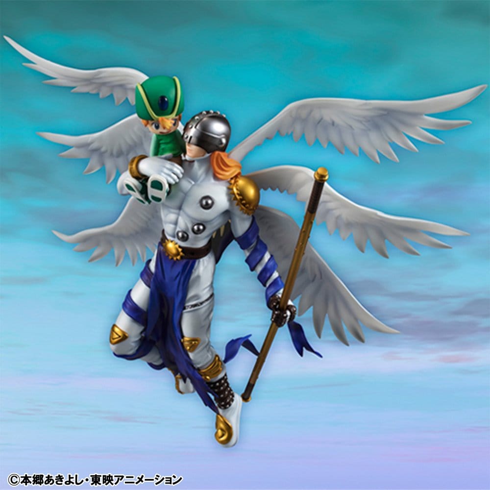 Digimon Adventure - Angemon & Takeru Takaishi, G.E.M. Series PVC-Figur 22 cm (Repeat)