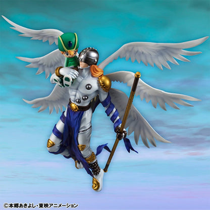 Digimon Adventure - Angemon & Takeru Takaishi, G.E.M. Series PVC-Figur 22 cm (Repeat)