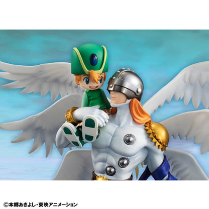 Digimon Adventure - Angemon & Takeru Takaishi, G.E.M. Series PVC-Figur 22 cm (Repeat)