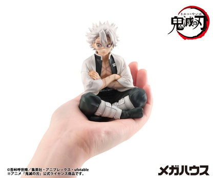 Demon Slayer - Sanemi Shinazugawa-san, Kimetsu no Yaiba G.E.M. PVC Statue Palm Size 9 cm