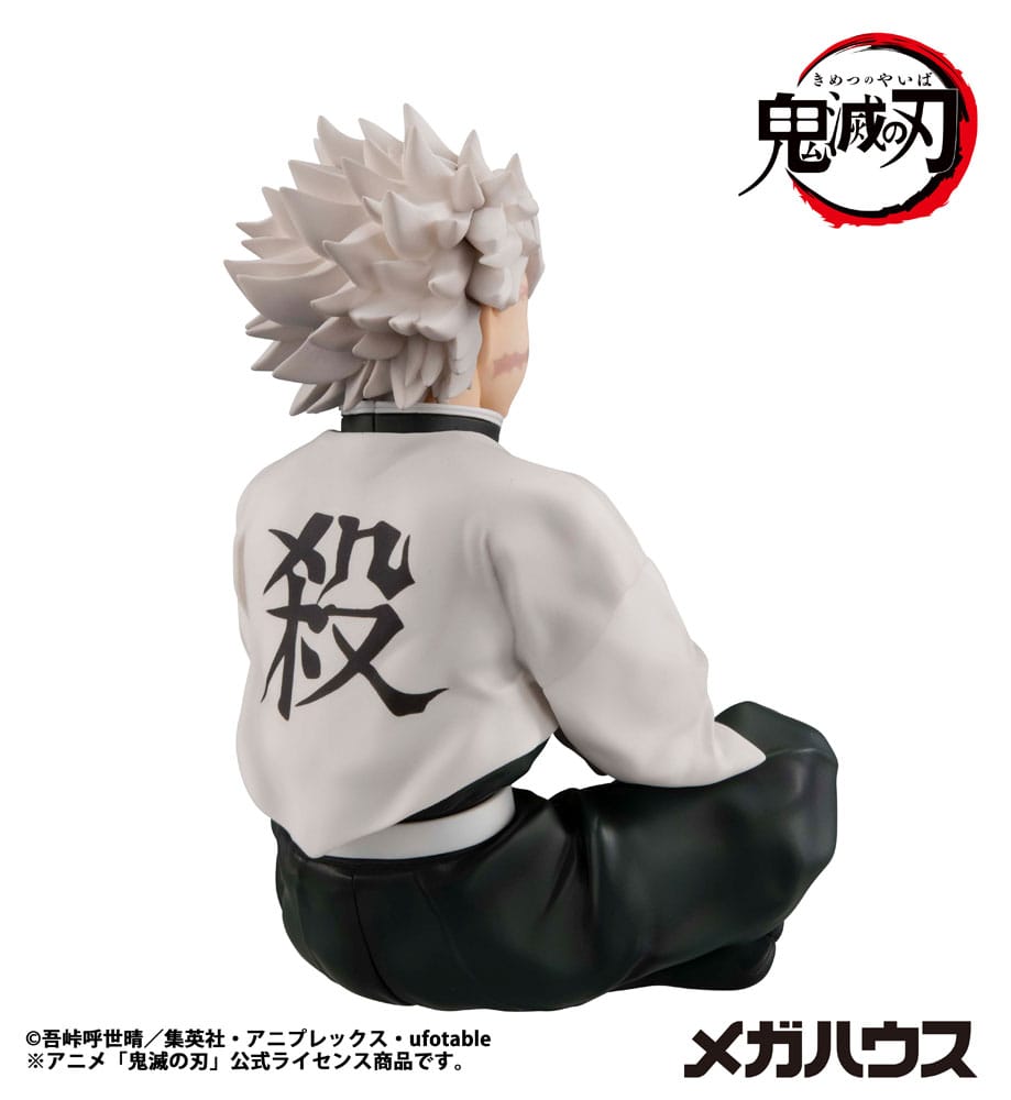 Demon Slayer - Sanemi Shinazugawa-san, Kimetsu no Yaiba G.E.M. PVC Statue Palm Size 9 cm