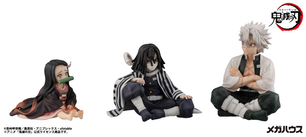 Demon Slayer - Sanemi Shinazugawa-san, Kimetsu no Yaiba G.E.M. PVC Statue Palm Size 9 cm