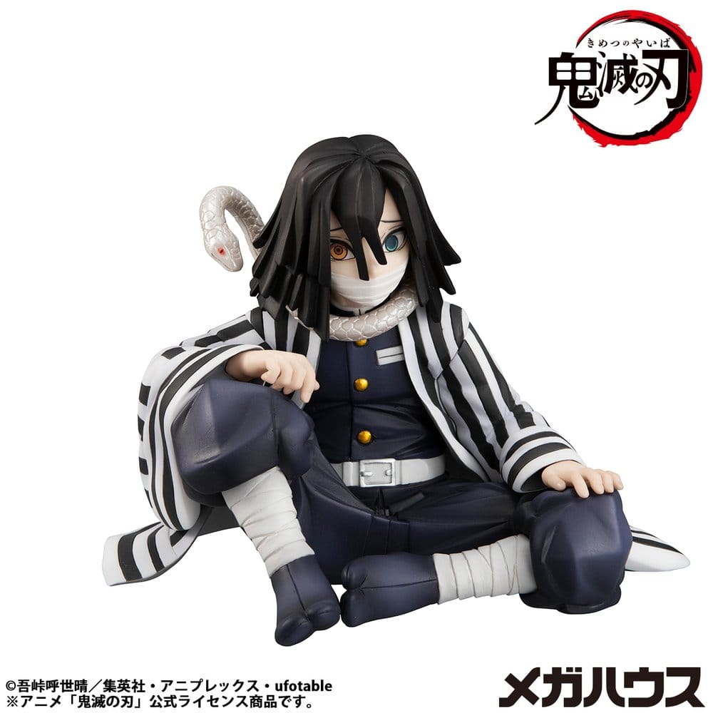 Demon Slayer - Obanai Iguro, Kimetsu no Yaiba G.E.M. PVC Statue Palm Size 7 cm