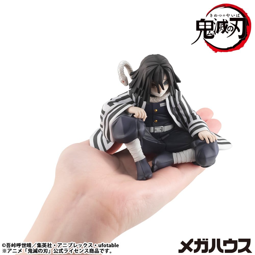 Demon Slayer - Obanai Iguro, Kimetsu no Yaiba G.E.M. PVC Statue Palm Size 7 cm