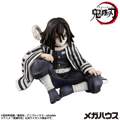Demon Slayer - Obanai Iguro, Kimetsu no Yaiba G.E.M. PVC Statue Palm Size 7 cm