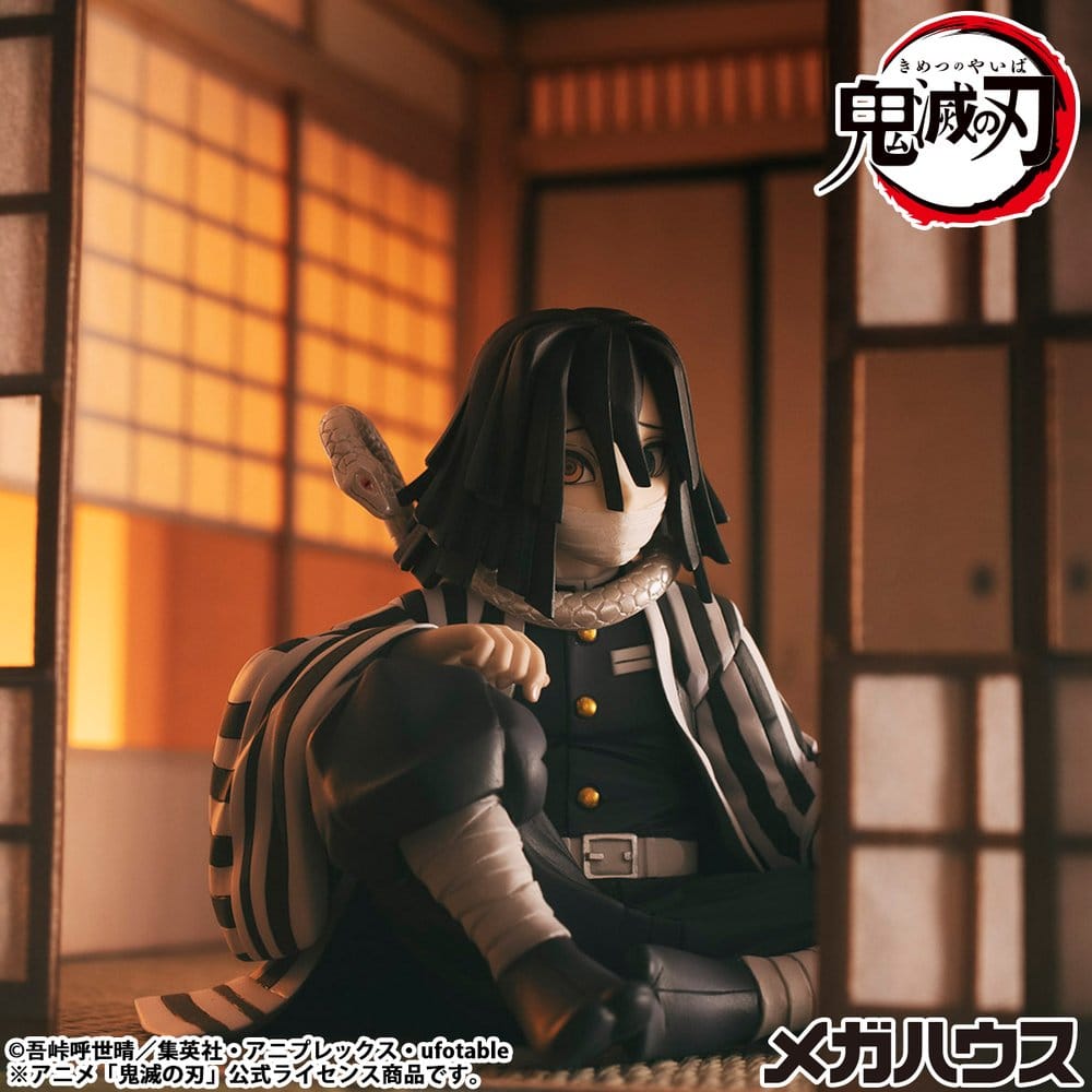 Demon Slayer - Obanai Iguro, Kimetsu no Yaiba G.E.M. PVC Statue Palm Size 7 cm