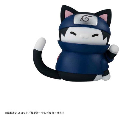 Naruto - 1 Blind Box, Mega Cat Project Minifigures 3 cm Nyaruto! Cats of Konoha Village Reboot