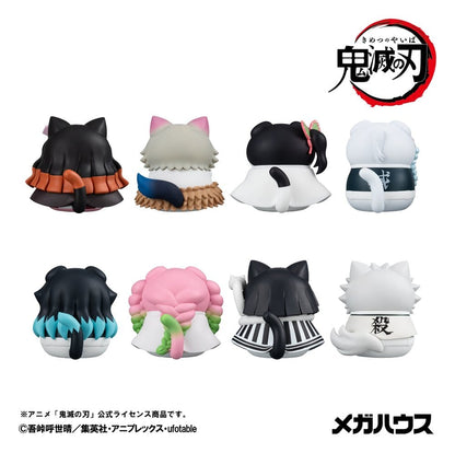 Demon Slayer: Kimetsu no Yaiba - 1 Blind Box, Mega Cat Project Minifiguren 6 cm Demon Slayer Fortune Cats ver. 02