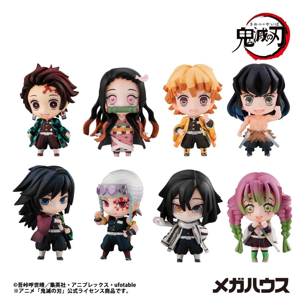 Demon Slayer - 1 Blinx Box, Tanjiro & Friends Kimetsu no Yaiba Collectible Figures 5 cm Assortment