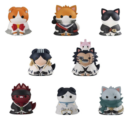 Bleach - 1 Blind Box, Mega Cat Project Mini Figures 3 cm Thousand-Year Blood War Bleach Nyan