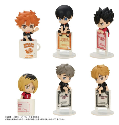 Haikyu!! - 1 Blind Box, Ochatomo Series Collectible Figures 4 cm Assortment