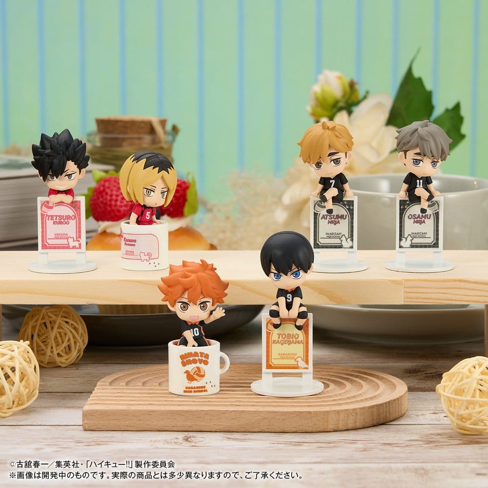 Haikyu!! - 1 Blind Box, Ochatomo Series Collectible Figures 4 cm Assortment