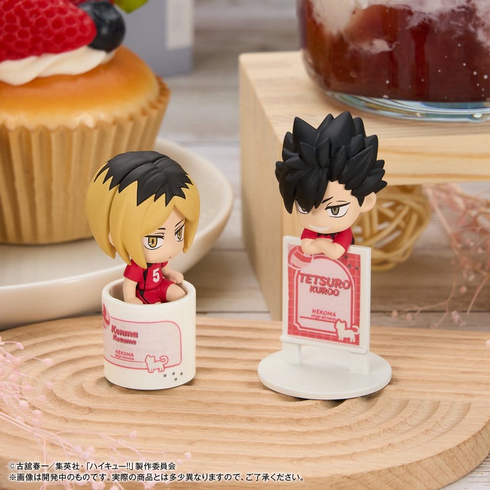 Haikyu!! - 1 Blind Box, Ochatomo Series Collectible Figures 4 cm Assortment