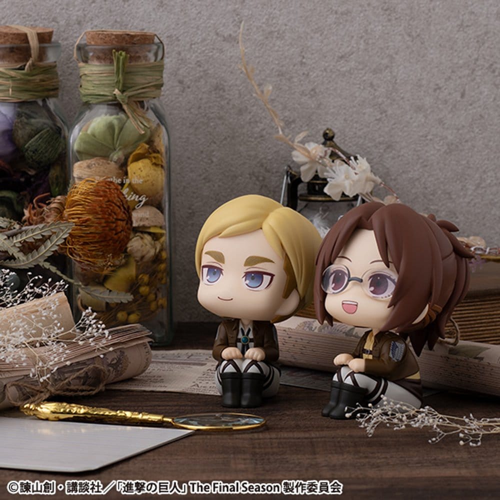 Attack on Titan Look - Hange Zoe & Erwin Smith (with gift), Up PVC Statuen 11 cm