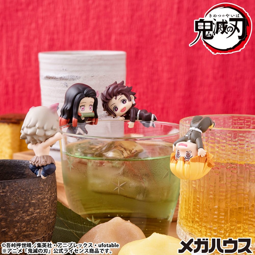 Demon Slayer - Kimetsu no Yaiba Ochatomo Series Collectible Figures 4 cm Assortment (6)