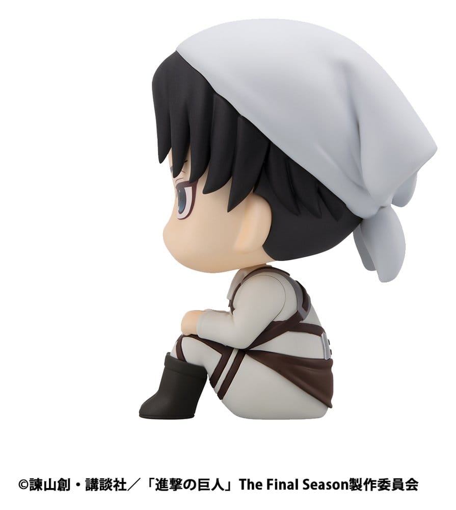 Attack on Titan - Levi Ackerman Look Up PVC Statue Cleaning up Ver. 11 cm