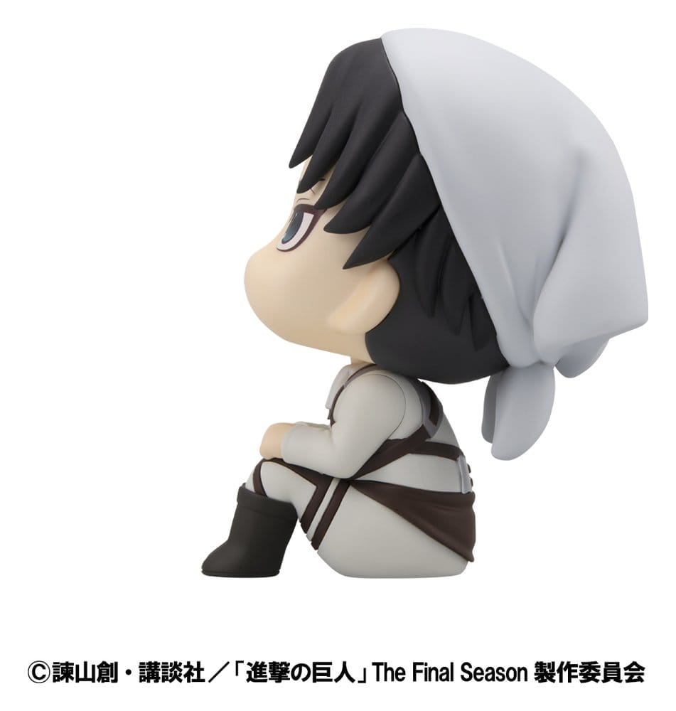 Attack on Titan - Levi Cleaning up Ver. & Mikasa Ackerman, (with Gift) Look Up PVC Statues 11 cm