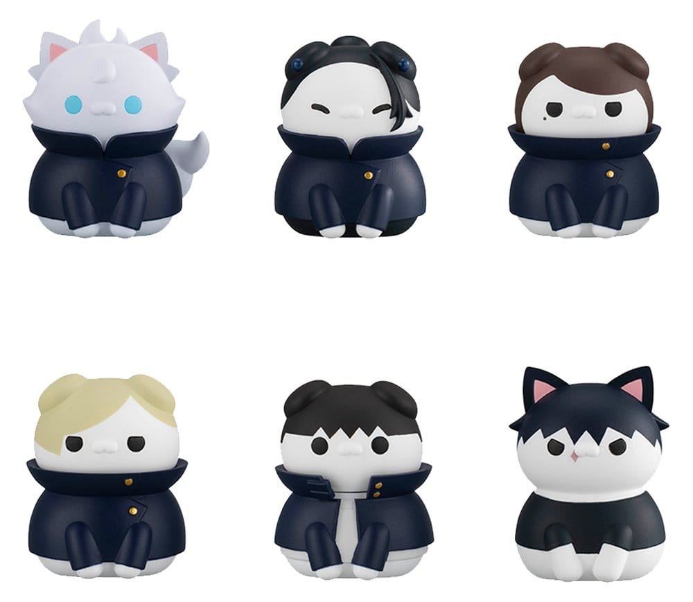 Jujutsu Kaisen - 1 Blind Box, Mega Cat Project Jujutsu Cats Hidden Inventory/Premature Death Ver. Mini Figures 3 cm