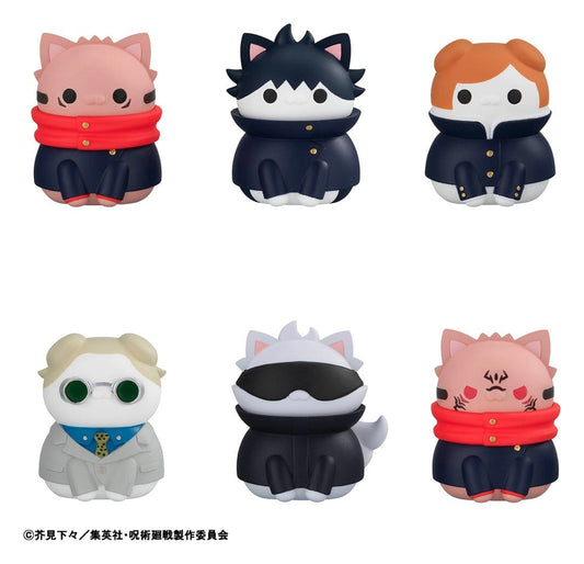Jujutsu Kaisen - 1 Blind Box, Mega Cat Project Mini Figures Jujutsu Cats Shibuya Incident Ver. 3 cm