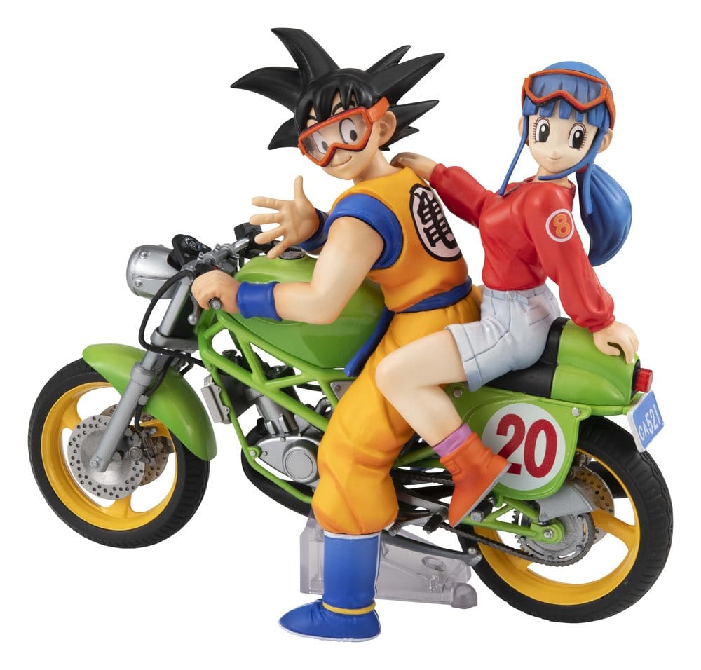 Dragon Ball Z - Son Goku & Chichi, Desktop Real McCoy PVC Figure 05 Limited Repeat Ver. 15 cm