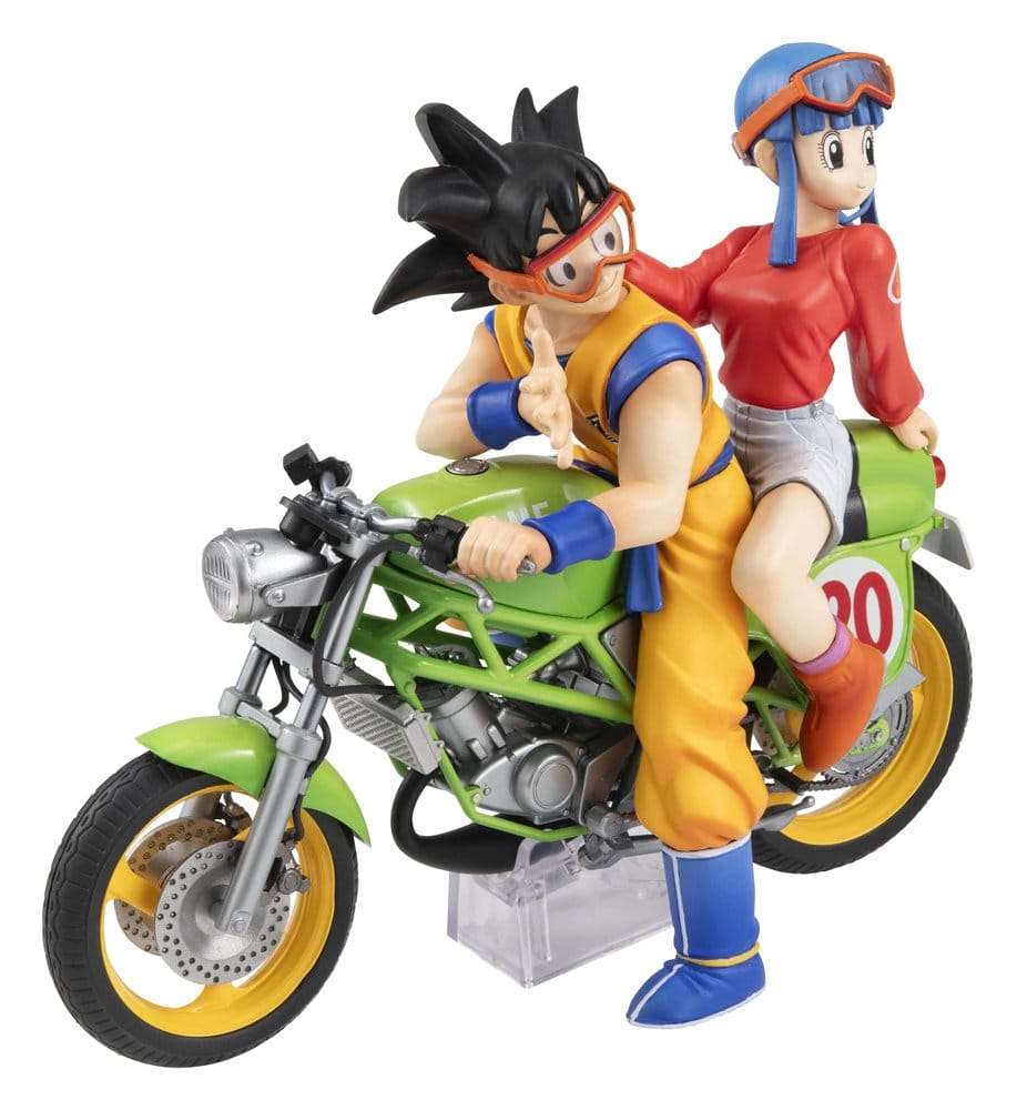 Dragon Ball Z - Son Goku & Chichi, Desktop Real McCoy PVC Figure 05 Limited Repeat Ver. 15 cm