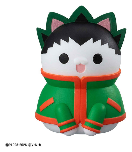 Hunter x Hunter - 1 Blind Box, Mega Cat Project Mini Figures Nyanter x Nyanter Hunter x Cat 3 cm