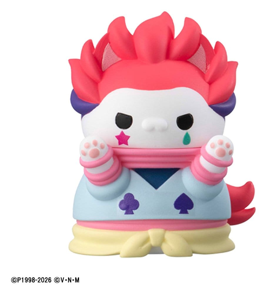 Hunter x Hunter - 1 Blind Box, Mega Cat Project Mini Figures Nyanter x Nyanter Hunter x Cat 3 cm