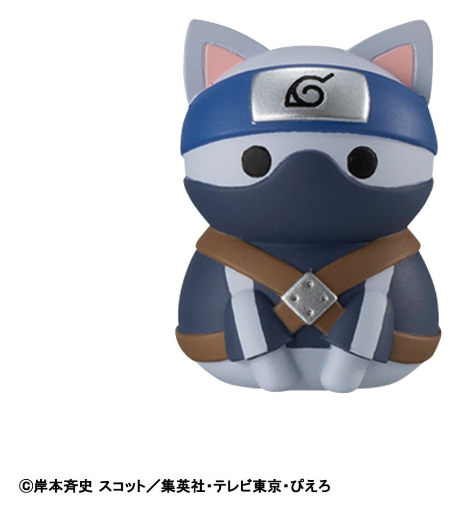 Naruto Shippuden - 1 Blind Box, Mega Cat Project Nyaruto! Once upon a time in Konoha village Mini Figures 3 cm