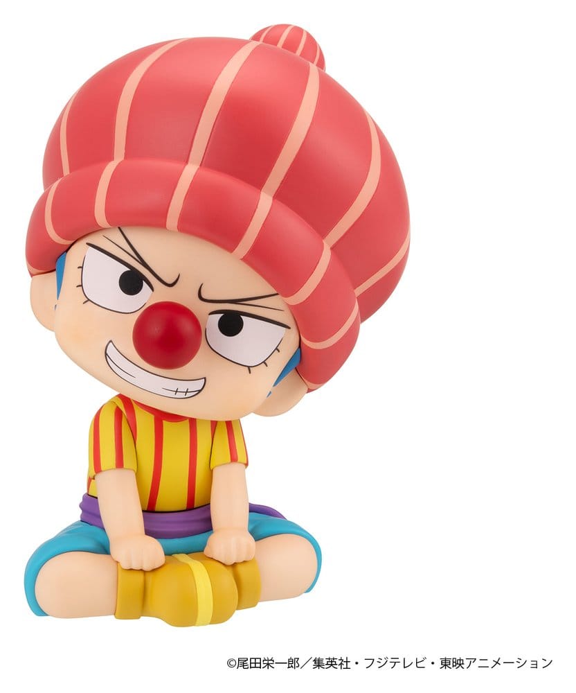 One Piece - Buggy, Look Up PVC Figure Childhood Ver. 11 cm