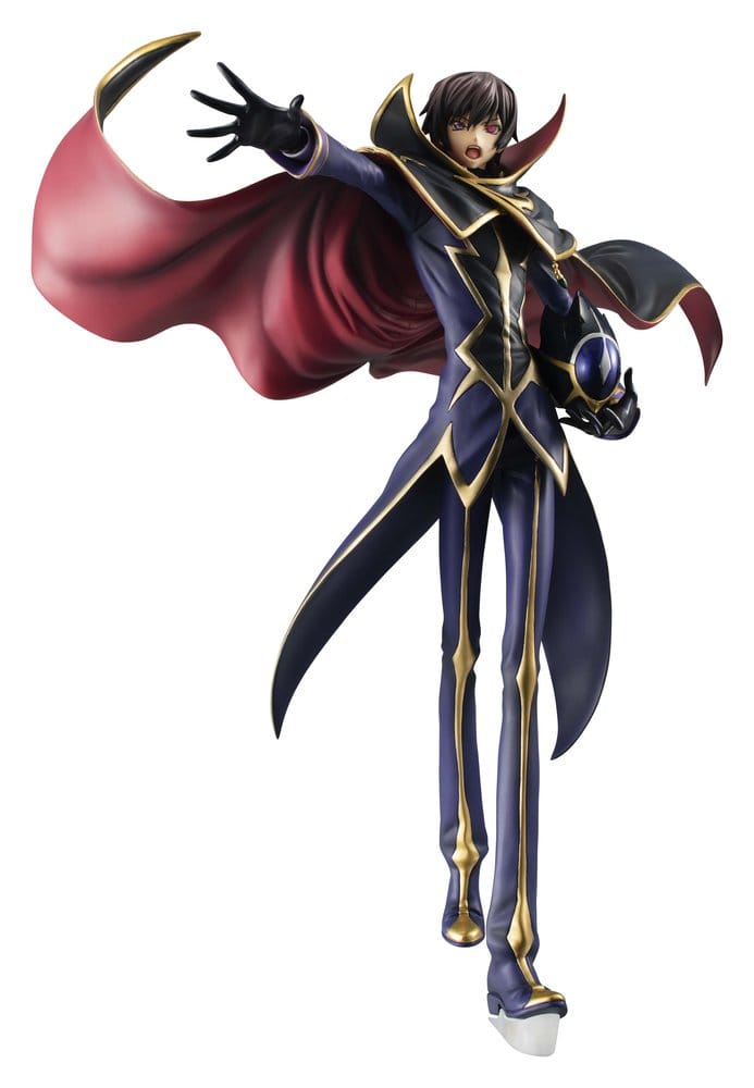 Code Geass: Lelouch of the Re;surrection - Lelouch (Zero), Precious G.E.M. Series PVC Figure L.L. & C.C. 25 cm (20th Anniversary Repeat)