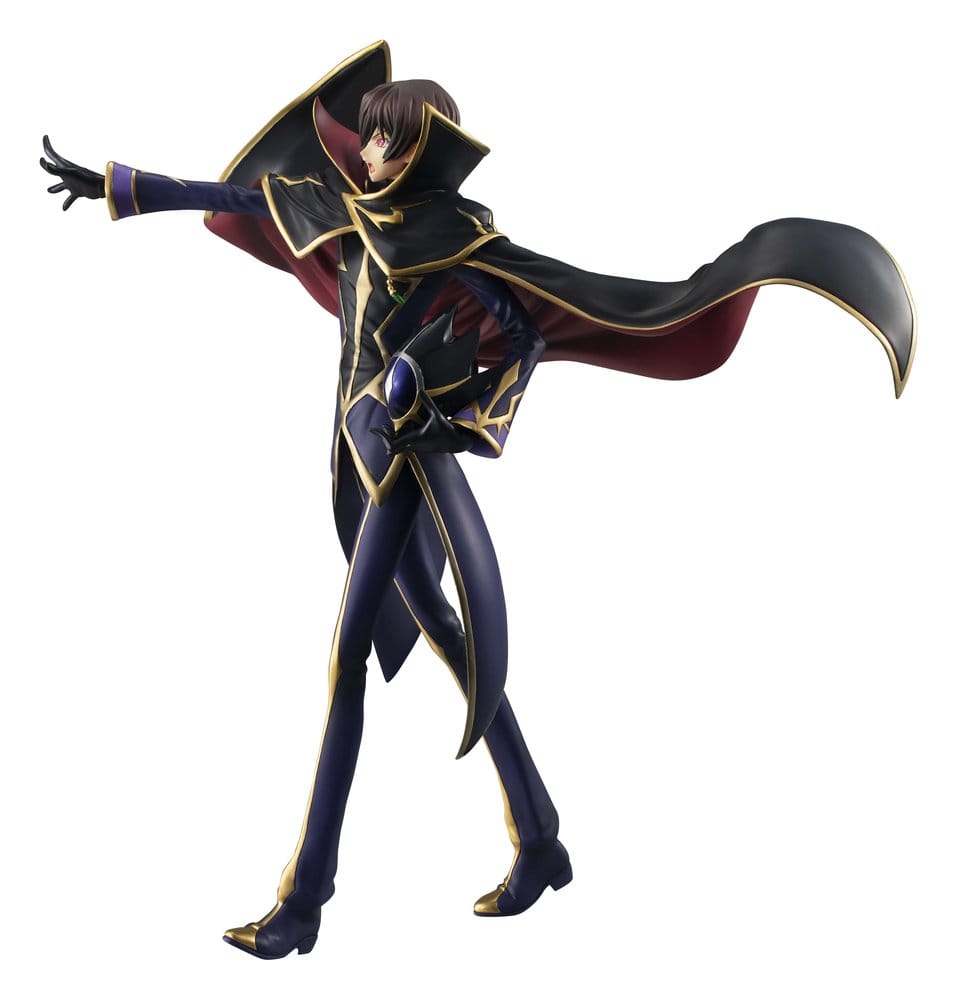 Code Geass: Lelouch of the Re;surrection - Lelouch (Zero), Precious G.E.M. Series PVC Figure L.L. & C.C. 25 cm (20th Anniversary Repeat)