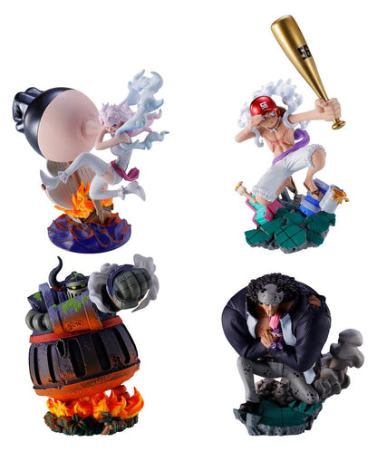 One Piece - 1 Blind Box, Petitrama series LOGBOX RE BIRTH Ver. Egghead 02 Mini Figures 8 cm