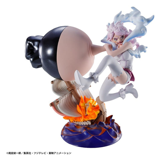 One Piece - 1 Blind Box, Petitrama series LOGBOX RE BIRTH Ver. Egghead 02 Mini Figures 8 cm