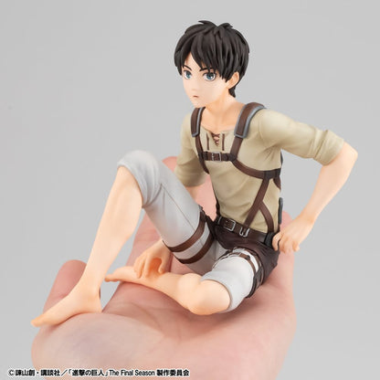 Attack on Titan - Eren Yeager, G.E.M. Series PVC Figur Palm Size 10 cm