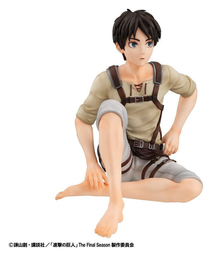 Attack on Titan - Eren Yeager, G.E.M. Series PVC Figur Palm Size 10 cm