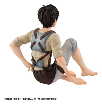 Attack on Titan - Eren Yeager, G.E.M. Series PVC Figur Palm Size 10 cm