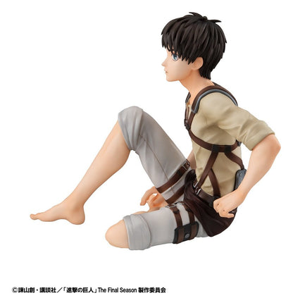 Attack on Titan - Eren Yeager, G.E.M. Series PVC Figur Palm Size 10 cm