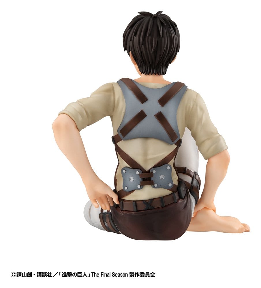 Attack on Titan - Eren Yeager, G.E.M. Series PVC Figur Palm Size 10 cm