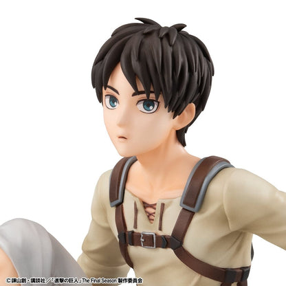 Attack on Titan - Eren Yeager, G.E.M. Series PVC Figur Palm Size 10 cm