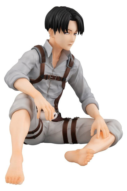 Attack on Titan - Levi, G.E.M. Series PVC Figur Squad Captain Palm Size 9 cm