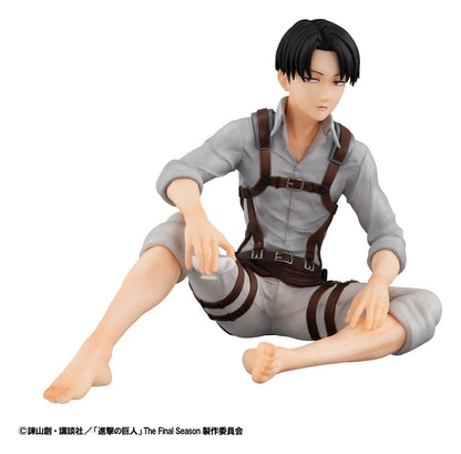 Attack on Titan - Levi, G.E.M. Series PVC Figur Squad Captain Palm Size 9 cm
