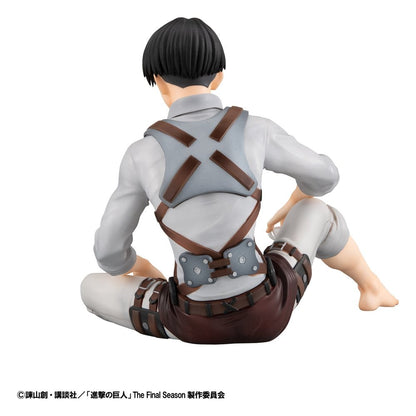 Attack on Titan - Levi, G.E.M. Series PVC Figur Squad Captain Palm Size 9 cm