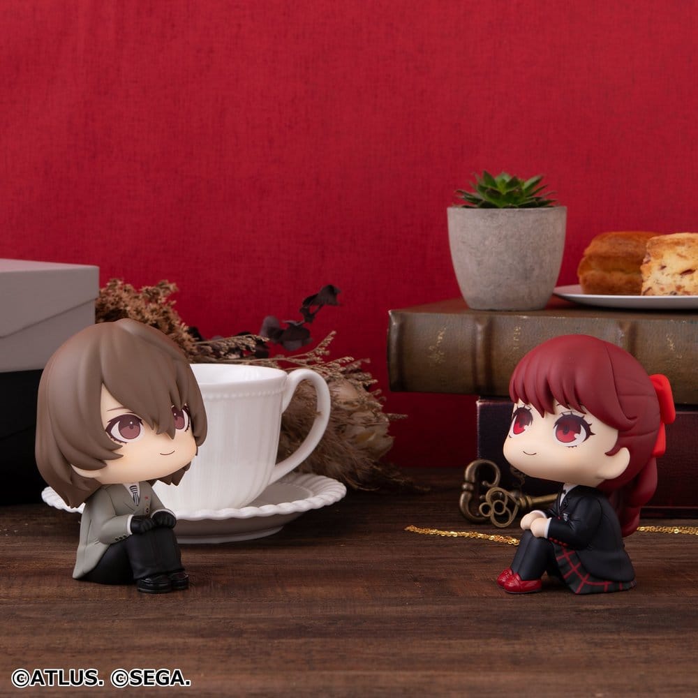Persona 5 The Royal - Goro Akechi & Kasumi Yoshizawa, Look Up PVC Figuren 2-Pack 11 cm (with gift)