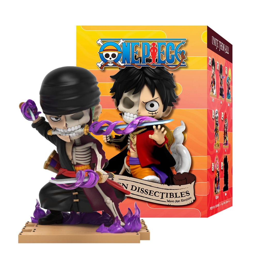 One Piece - 1 Blind Box, Freeny's Hidden Dissectibles Wano 4 inch Vinyl Figure