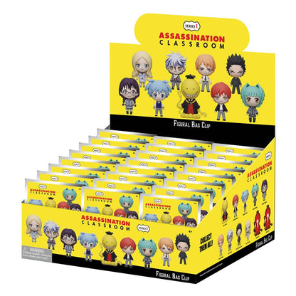 Assassination Classroom - 1 Blind Box, 3D PVC Keychain Series 1